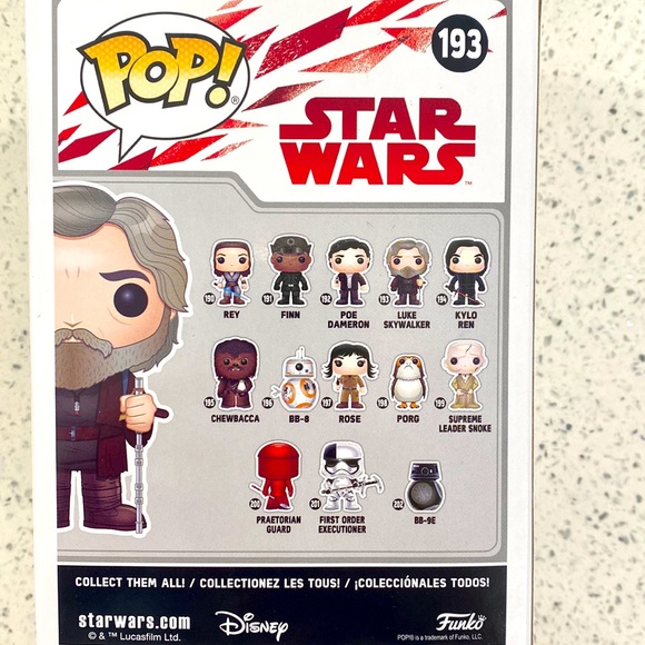 Luke Skywalker Funko Pop - Picture 3 of 5